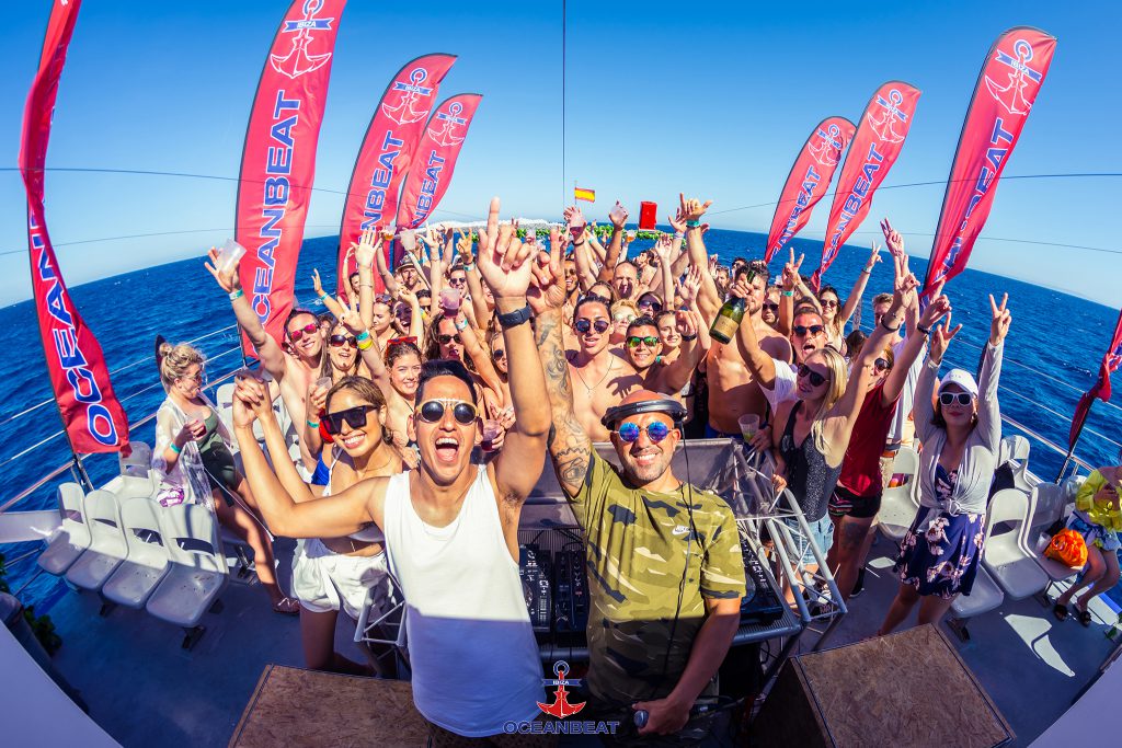 Oceanbeat Ibiza boat party